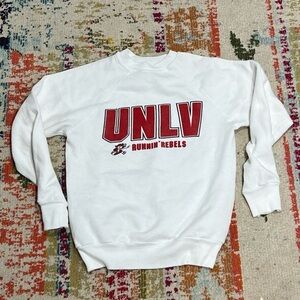 Vintage 1980s UNLV Running Rebels Nevada Las Vegas 80s NCAA College Sweatshirt